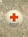 American Red Cross Glass Ball Christmas Ornament 3.15 #RC0101