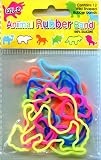Shaped Rubber Bands Bracelets 12Pack Wild