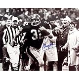 Pittsburgh Steelers Franco Harris 1972 AFC Divisional Playoff Game Immaculate Reception Framed Autograph Photograph