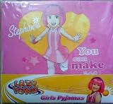Official Lazy Town Stephanie Pyjamas For Age 2-3 Years - Image Different To That Shown