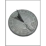 Rome Industries 2550 Cast Iron Father Time Sundial