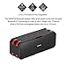 Bluetooth 4.0 Portable Wireless Speaker, 12W Output Power with Enhanced Bass, Built-in Microphone for Handfree Phone Call, TF Card Support , 3.5mm Audio Jack