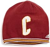 NBA Men's Authentic Team Knit Hat - Kf12Z, Cleveland Cavaliers, One Size , Cleveland Cavaliers , Burgundy