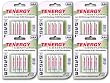 Tenergy Centura AAA Low Self-Discharge (LSD) NiMH Rechargeable Batteries, 6 Cards 24xAAA