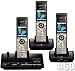 Electronics : iDect X3i Triple Digital Cordless Telephone With Answer Machine - Black/Silver
