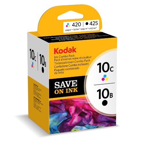Kodak Tintenpatronen Combo Pack, 10B und 10C, schwarz/farbe