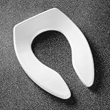 Buy 14.25 x 19 Elongated Commercial Toilet Seat Finish: Black - 047 by Bemis