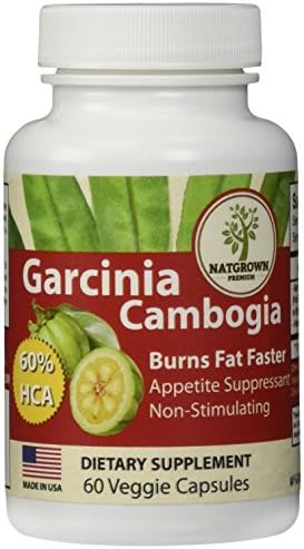 Pure Garcinia Cambogia Extract - 1000 Mg - All Natural Appetite Suppressant and Weight Loss Supplement