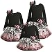 Bonnie Jean Baby/INFANT 12M-24M PINK BLACK MIXED D...