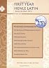 Henle Latin I Study Guide Units III - V
