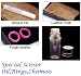 Hairdressing Scissors Maintance Kit (Special Oil+Chamois+Rings,Longer Life Tools)