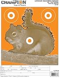 Champion Animal Paper Squirrels Target - Pack of 12
