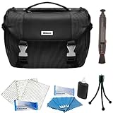 Original Nikon DSLR Case + Deluxe Accessory Kit For Nikon D3000, D3100, D50 ....