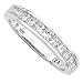 14K White Gold 3/4 ct. Diamond Wedding Band