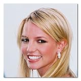 Britney Spears Color Matte Photograph - 12x12 Inches