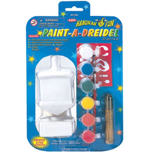 Paint-A-Dreidel Chanukah Craft