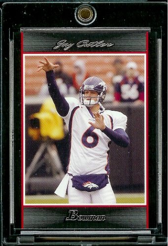 2007 Bowman # 10 Jay Cutler - Denver Broncos - NFL Trading Football Card