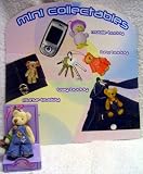 Mini Be Mine 3" soft Teddy Bear In Checked Dungarees - Mobile, Key, Bag, Purse Buddy