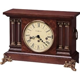 Howard Miller Circa Key Wound Mantel Clock by Howard Miller