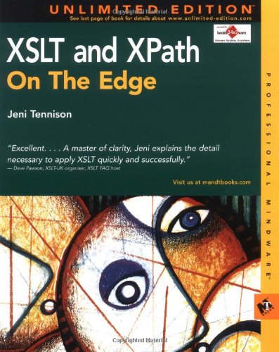 XSLT and XPath On The Edge (Professional Mindware)