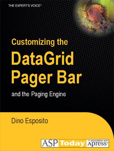 Image of: Customizing the DataGrid Pager Bar and the Paging Engine