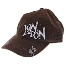 Womens/Ladies London Diamante Embroidered Baseball Cap