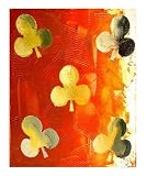(PRINTS ONLY PLEASE). POKER ART ARTS HOME DECOR SUITS OF CLUBS Emerging Artists Giclee Poster Print by Teo Alfonso, 8x10