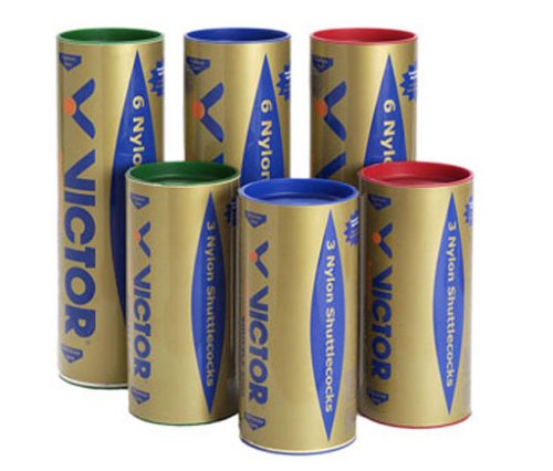 VICTOR - International Nylonball Shuttle 2000 yellow 6er, fast