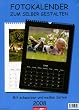Weingarten-Bastelkalender zum Selbermachen schwarz/wei� 2008
