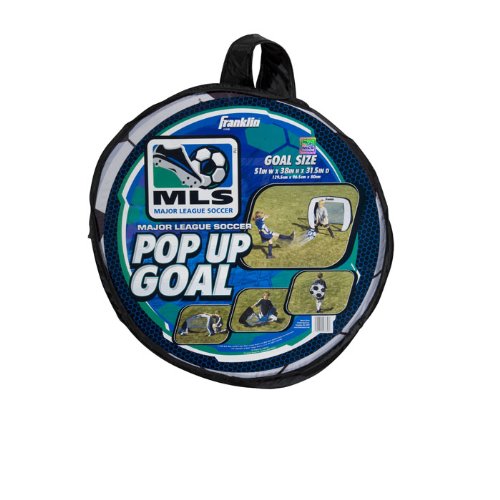 Franklin Sports MLS Pop-Up JunioR Goal, 4.3-Feet X 3.2-Feet