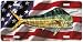 American Dorado - Dolphin - Art Print - License Plate Tag By Don Ray From Airstrike