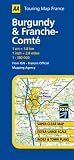 Burgundy and Franche-Comte (AA Road Map France)