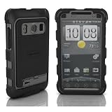 耐衝撃＋防塵＋防滴 HTC EVO用最強ケース降臨!! Ballistic HC Series Case for HTC EVO WiMAX Gray / Black au ISW11HT バリスティック ケース グレイ / ブラック