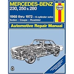 Mercedes Benz 230, 250 & 280 (1968 thru 1972)