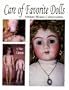 The Care of Favorite Dolls : Antique Bisque Conservation