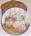 Gourmet Food : Scott's Cakes 1 lb. Brownie Chunk Cookies in a Easter Basket Tin