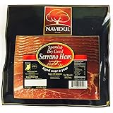 Jamon Serrano Spanish Serrano Ham Slices Imported From Spain Vacuum Pack 10.5 Oz