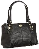 NEW AUTHENTIC COACH MADISON LEATHER SMALL DEMI BAG (Black/Gold)