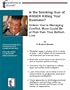 Is the Smoking Gun of ANGER Killing Your Business?: Unless Youre Managing Conflict, More Could Be at Risk than Your Bottom Line