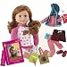 Our Generation Eva And  inches The Mystery Of The Vanishing Coin inches  Deluxe Doll Set With Poseable 18 inches  Doll And Chapter Book
