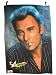 Drapeau - Collection officielle - JOHNNY HALLYDAY - Chanteur acteur Musique Rock Blues Rock'n'Roll