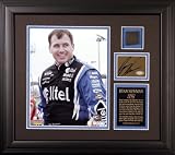 Ryan Newman Framed 8x10 Photograph with Autographed Plate and Race Used Tire