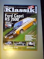 Motor-Klassik 10/2002,Ford Capri RS 2600...