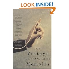 The Vintage Book of Canadian Memoirs