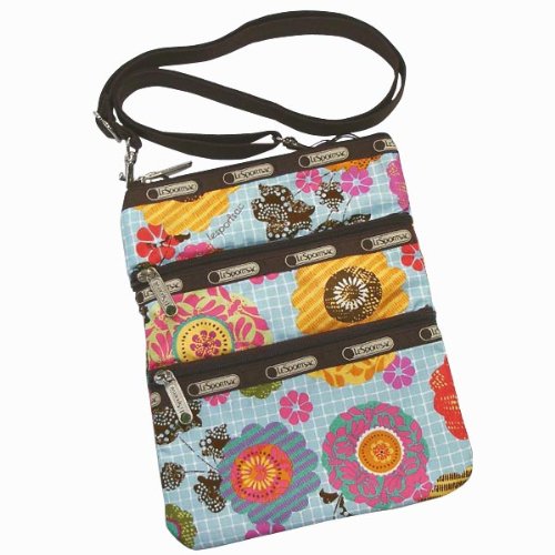 Lesportsac Madison Fancy Floral Crossbody Handbag Purse