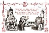 Art Poster, Alice in Wonderland: King and Tarts - 27.5 x 18.75