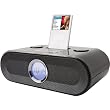 Dual Alarm Clock Radio with Dock for iPod