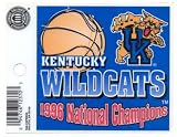 University of Kentucky Wildcats 1996 Champions Reusable Static Window Cling