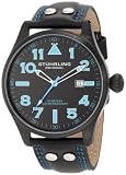 Stuhrling Original Men's 141.33551 Sportsman Eagle Swiss Quartz Date Blue Watch