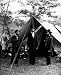 After Antietam Victory, Secret Service Chief Allan Pinkerton, President Lincoln, Gen. John McClernand Confer - Stellar - 16"x20" - Photographic Print from the Library of Congress Collection